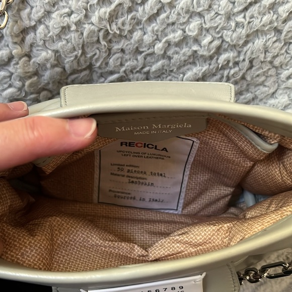 Maison Margiela Mini Glam Slam Red Carpet Leather Bag - Picture 7 of 10